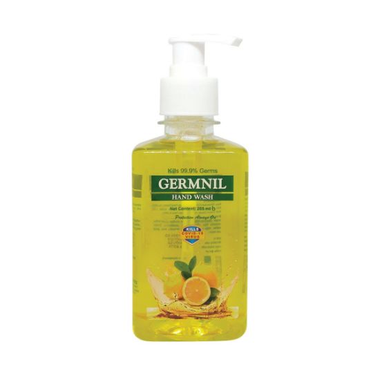 Picture of Germnil Hand Wash - Lemon Fresh (200 ml - 5 Ltr)