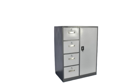 Picture of File Cabinet with Locker