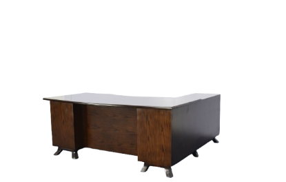 Picture of Executive Table & Glass Top