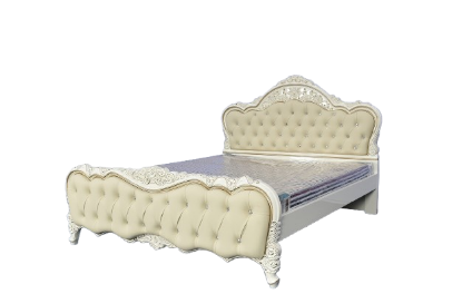 Picture of Bed Wooden Without Mattress