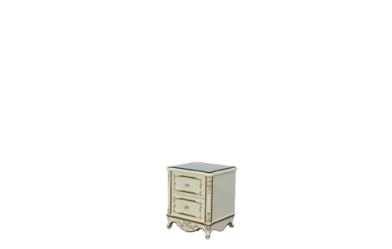 Picture of Bed Side Table with Glass Top