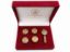 Picture of Lapel Pin,Tie Clip & Cufflink Set with Decorative Velvet Box
